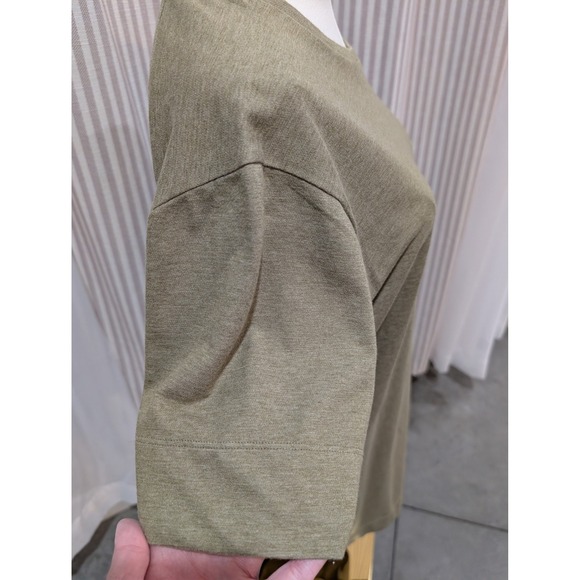 Arc'teryx Cela Dress Olive Green Casual T-Shirt Dress With Pocket Medium - Picture 5 of 8